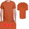 Gildan Adult's Heavy Cotton T-Shirt, Craft & DIY Blanks custom Crewneck Texas Orange shirt